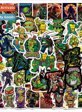50 new Teenage Mutant nja Turtles graffiti stickers trolley