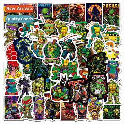 50 new Teenage Mutant nja Turtles graffiti stickers trolley