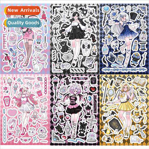 8 Imp Angel Dress Up Stickers Sweet Cool Series Handbook Boo