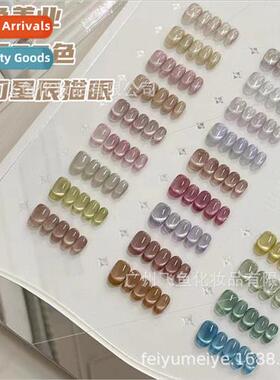 Zhi  canned 22 colors dream star cat eye nail polish nail ic