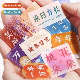 have the sticker pack PVC lovers heart The words letter