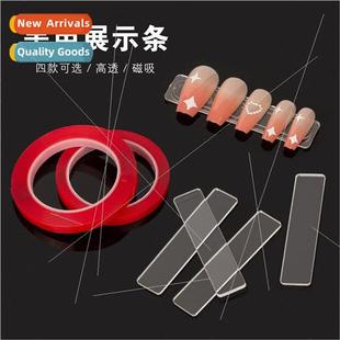 transparent works display strips Nail high art