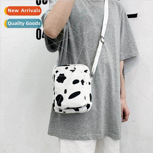 Canvas Ladies Bag 2022 New Korean Cow Shoulder Bag Personali