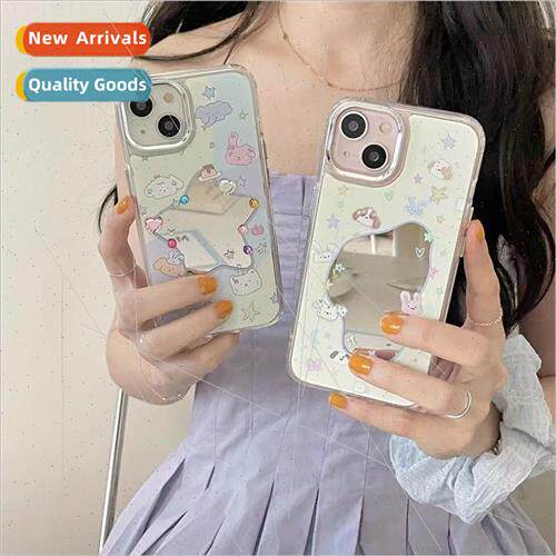 ins Korean  dog IPhone14/13ProMaxdiy drill Apple 14 phone ca