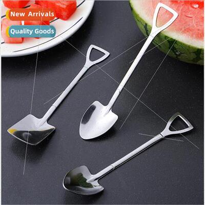 Fruit spoon stainless steel creative watermelon spoon thicke