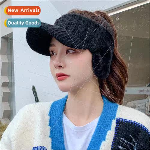 Hollow top hat womens fall and winter duck tongue baseball c