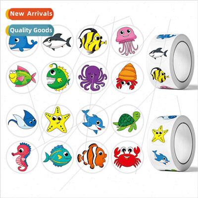 Rolls of childrens toys reward incentives cute stickers offi