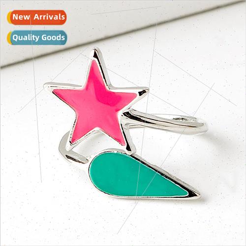 Full-time hunter Hisoka Cecil tear drop pentagram logo oil d