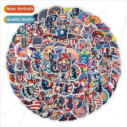 100 American  graffiti stickers car cell phone skateboard gu