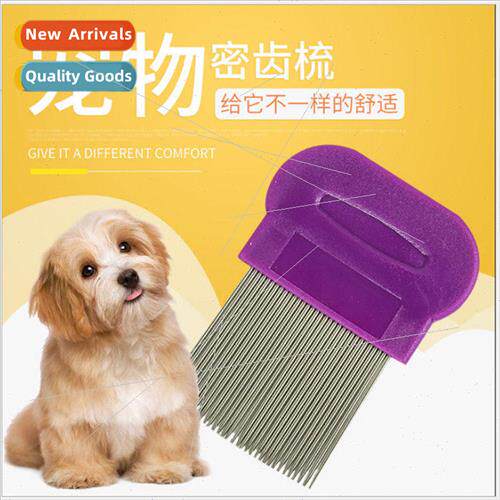 Pet dog mouth hair comb needle comb row comb to remove fleas
