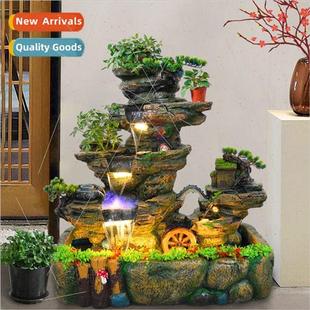 Wigwam water fountain fish pond aquascape ornaments indoor l