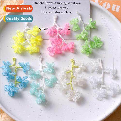 Handmade bead weaving small fresh sweet hundred colorful but