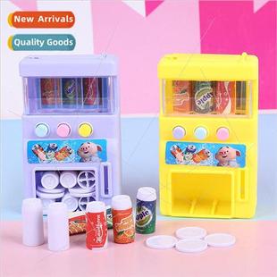 Childrens mini simulation drink vending machine toys 3-6 yea