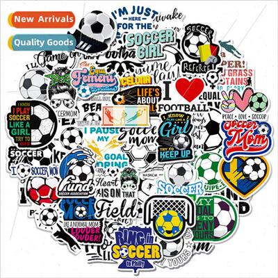 50 pcs of text stickers soccer scoring stickers sports athle