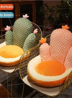 New doudou velvet cactus cushion plush toys cute office stud