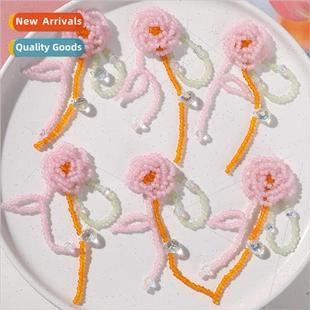 crystal ball flowers Vacation handmade tassel diy wea sweet