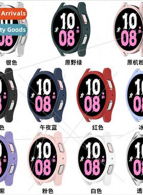 适用 Samsung Galaxy watch5 half wrap case pc skeleton watch5