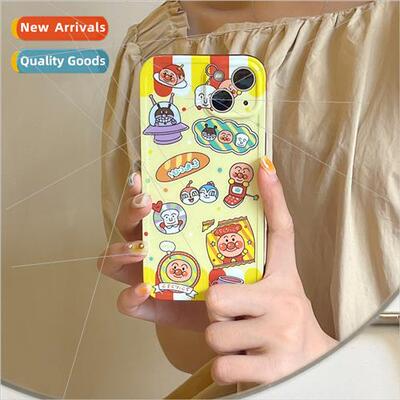 Cartoon new bread superman 适用 iPhone 13 case 14ProMax Appl