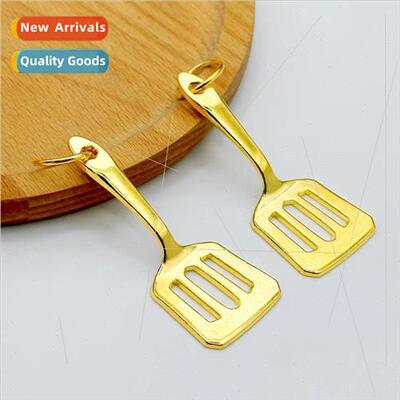 Gold shovel shovel pendant keychain girlfriend couple gift m