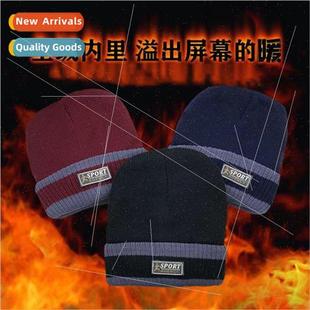 thickened warm wool Hat cotton winter cap wint mens