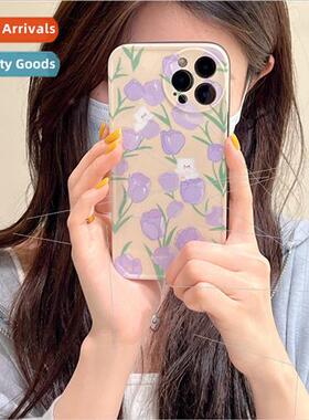 适用 iphone13pro max tulip bear apple 12 phone case 11 new x
