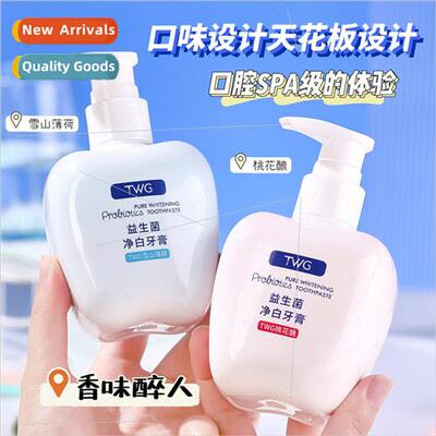 Probiotics Clarifying White Fresh Toothpaste Sea Salt Mint F