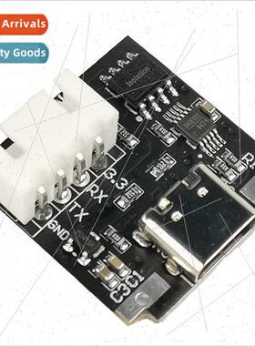 Isolated USB to TTL USB-C to Serial UART Module Download Cab