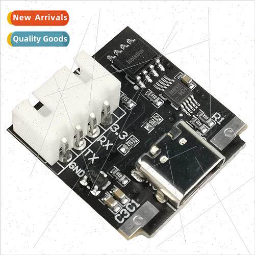 Isolated USB to TTL USB-C to Serial UART Module Download Cab