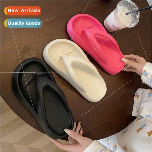 Thick Bottom Flip Flops Stomping Shit Sense Outer Wear Women