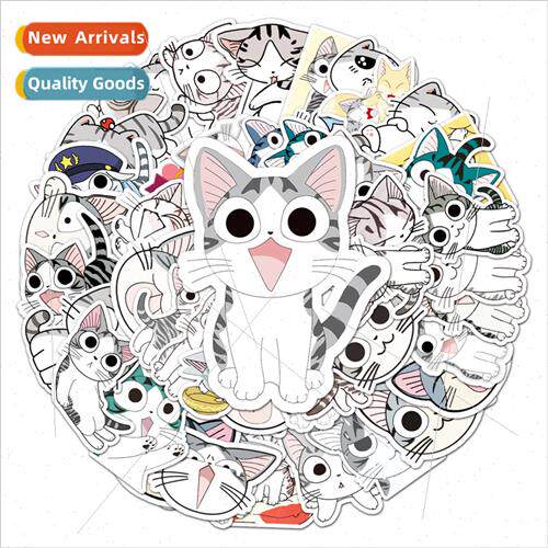 53 cartoon private cat kitten creative cheese cat luggage re