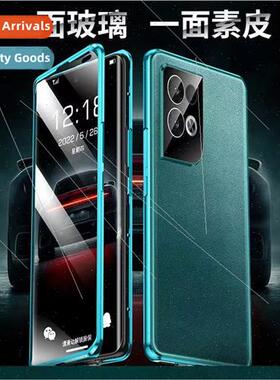 适用 OPPOReno9Pro cell phone case Findx5pro vegan leather gl