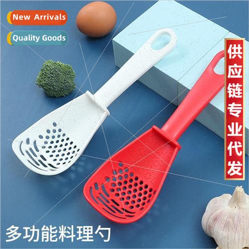 Multi-functional cooking spoons funnel household serving spo