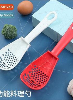 Multi-functional cooking spoons funnel household serving spo