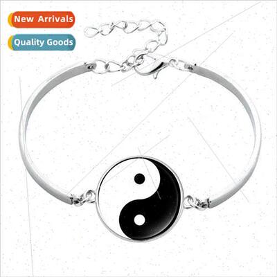 Creative new Chinese elements yin and yang taiji gossip cat