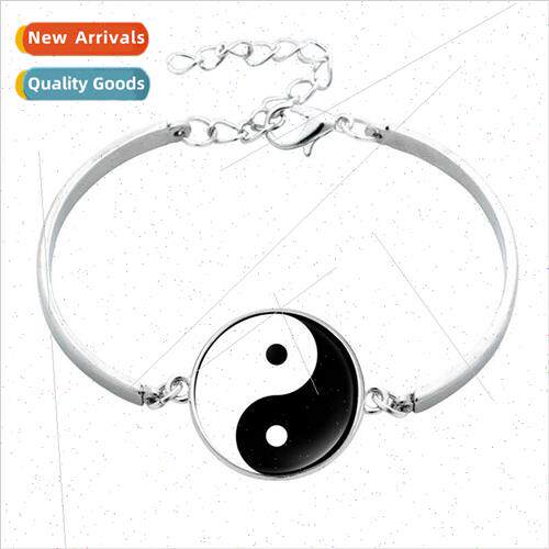 Creative new Chinese elements yin and yang taiji gossip cat