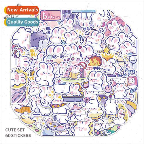 60 cartoon cute stickers handbook cell phone case notebook t