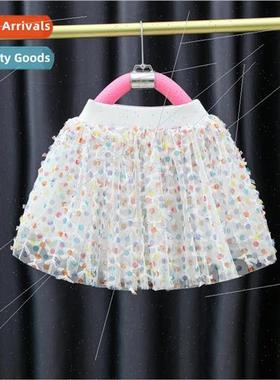 Ying Ying Beibei new girls white bow short skirt in small ch