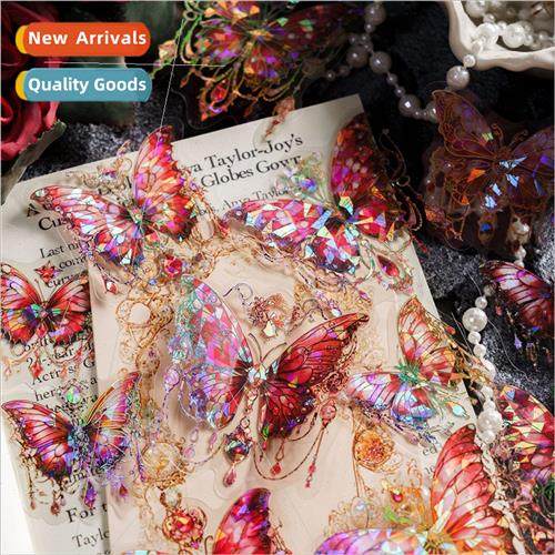 PET Sticker Pack Boundless Butterfly Language Series Cubic L