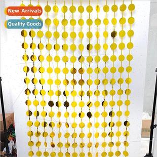Round rain silk door curtains party decorations scene decora
