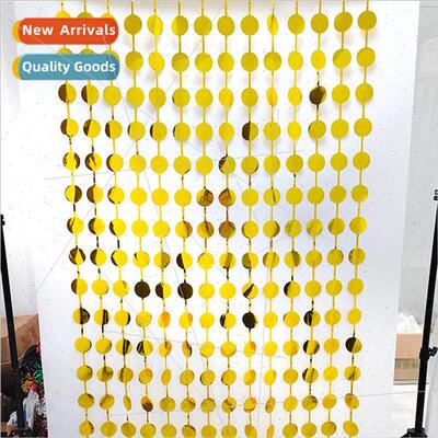 Round rain silk door curtains party decorations scene decora