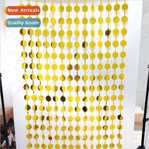 Round rain silk door curtains party decorations scene decora
