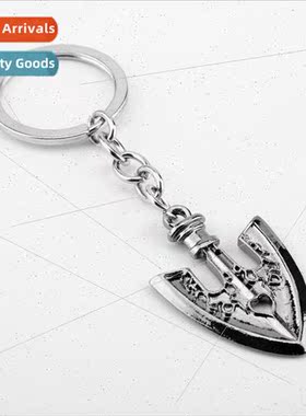 Anime  JOJOs wonderful adventure small shovel metal pendant
