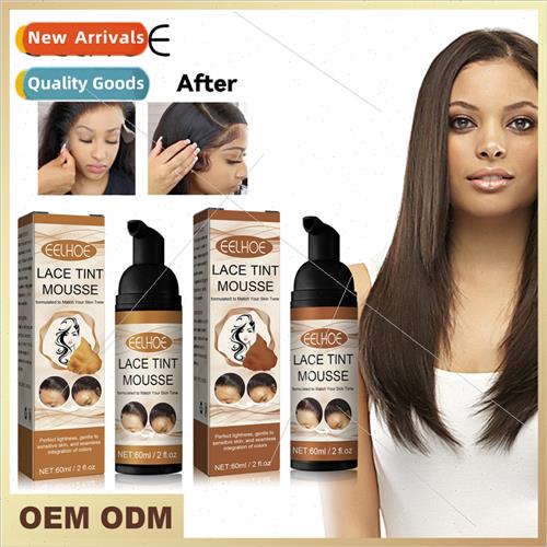 Lace wig set hair mousse Not hurt hair easy color wig color