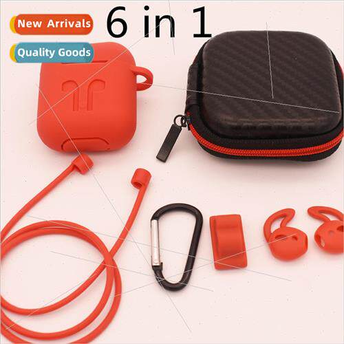 适用 generation airpods protective case 6 pcs wireless bluet