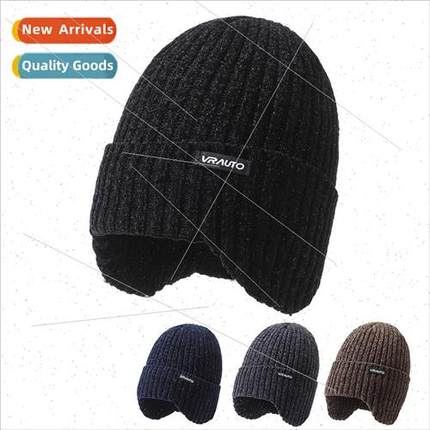 Autumn and winter new outdoor cycling knitted pullover cap w