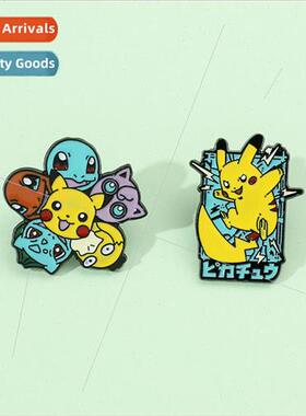 New Pokémon brooch Japanese cartoon creative Pikachu Jenny