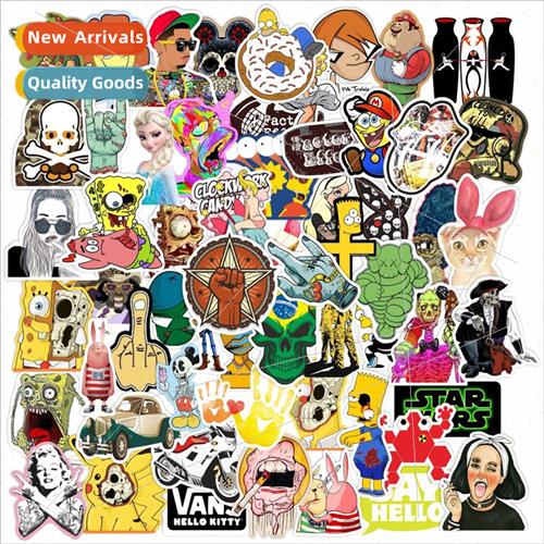 60 new quirky wind stickers decorative water cup cell phone