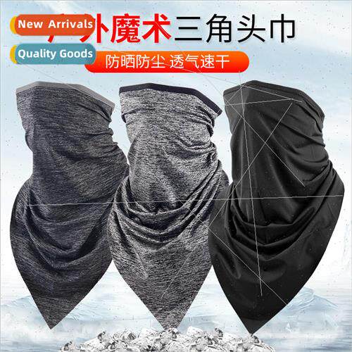 Summer sunscreen mask magic bandana men outdoor triangular s