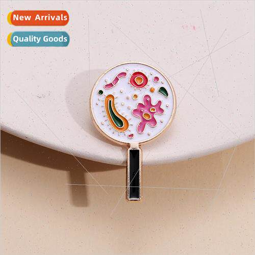 New magnifying glass microscope cell nucleus creative metal