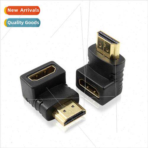 HD head HDMI male to HDMI female elbow 90 degrees wall mount